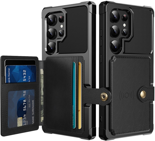 갤럭시 S25 S26 지갑케이스 S24 울트라 카드수납 고급 가죽케이스