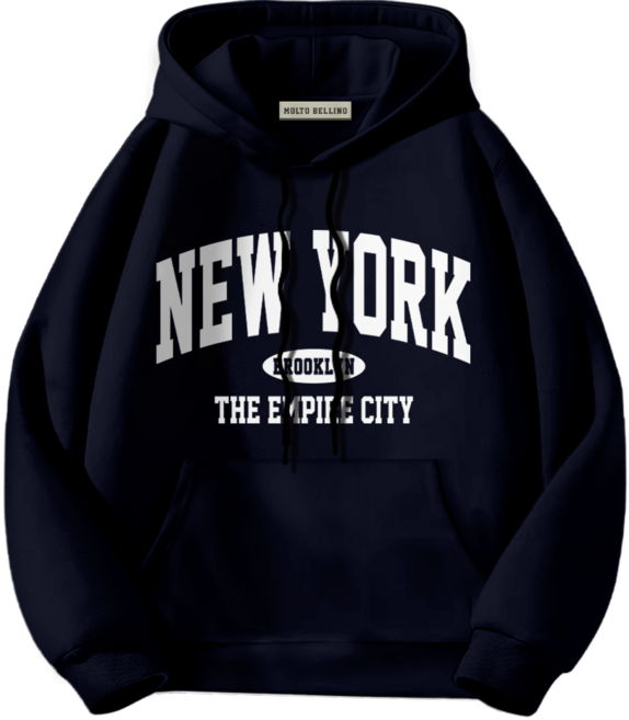 몰토벨리노 기모 TST 뉴욕엠파이어시티 스텐다드핏후드티