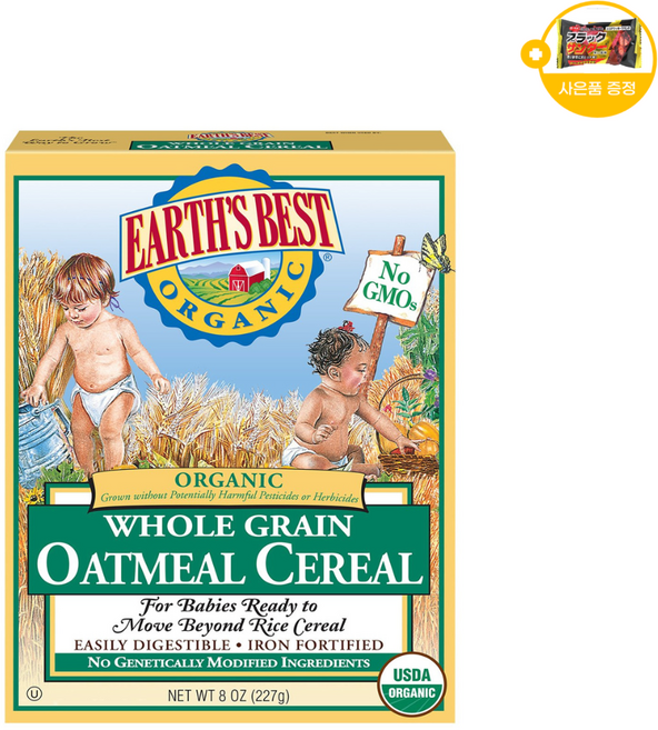 얼스 베스트 홀그레인 오트밀 시리얼 사은품 추가증정, 227g, 1개