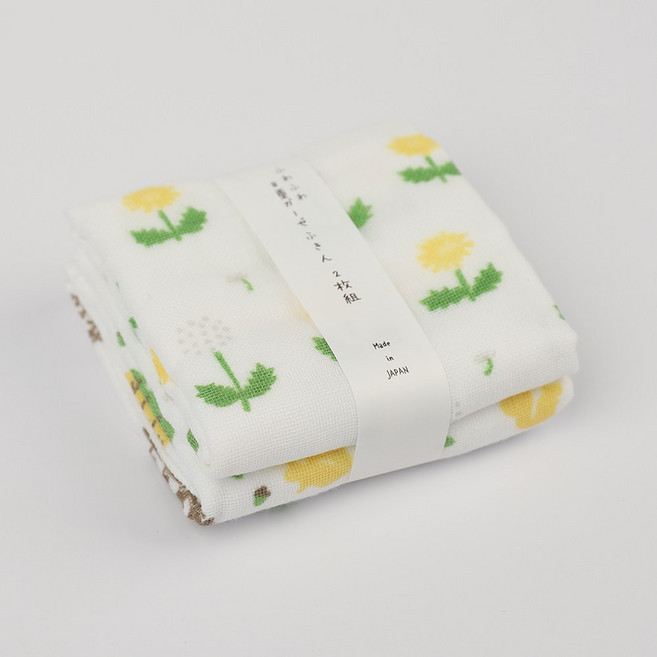 하라다 키요이 8겹 순면 28x28cm 키친크로스 일본 행주, 2개