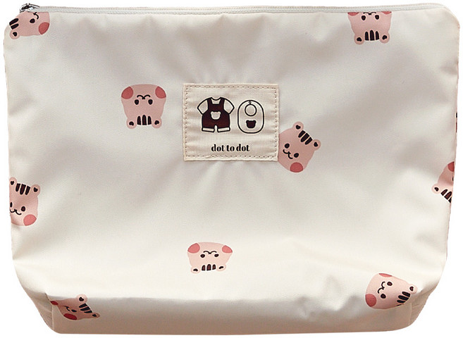 돗투돗 캐릭터나염 어린이집 방수 파우치, 돗람이