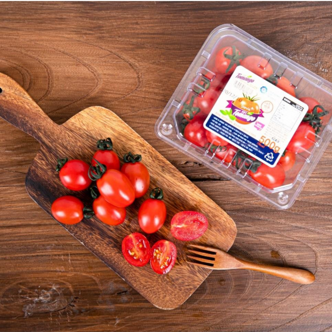 한입 쏙 달콤한 스테비아 토마토 대추토망고 1팩/500g, 4통 (1통/500g), 1개