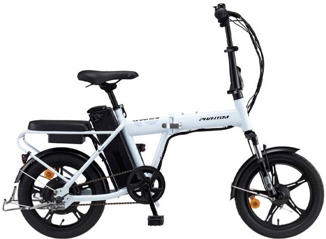 [삼천리자전거] 팬텀 어라운드 F(파스/스로틀겸용) 16인치 접이식 전기자전거 2025, 네이비