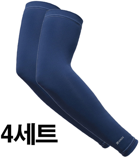 인콘트로 우노스 특대사이즈 매직 냉감 쿨토시 양손, 4세트, 네이비