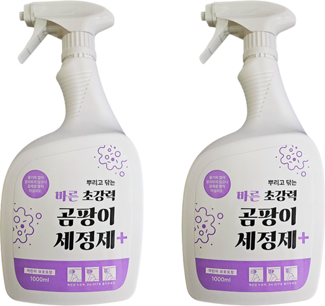 NEW 바른 곰팡이 플러스 스프레이 1L 초강력 곰팡이제거제 2개 3개