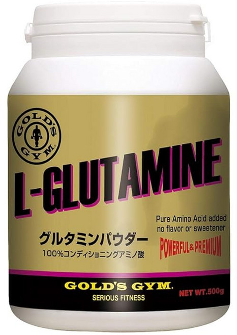 골드 짐 GOLD'S GYM 글루타민 분말 300g, 1g, 1개
