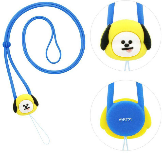 GARMMA 宇宙明星BT21 長掛繩, 1個, CHIMMY, CHIMMY