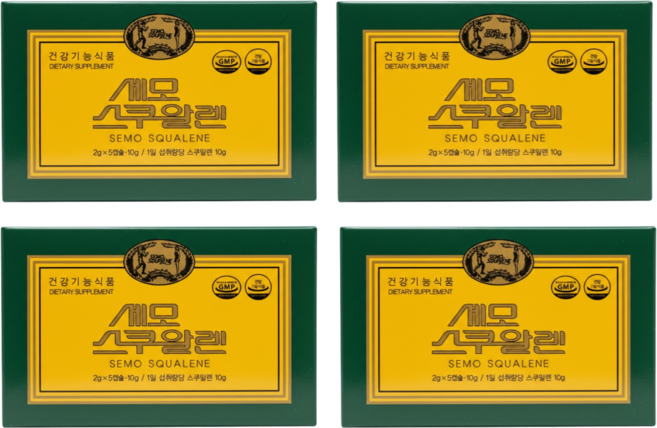 세모스쿠알렌, 4개, 2g