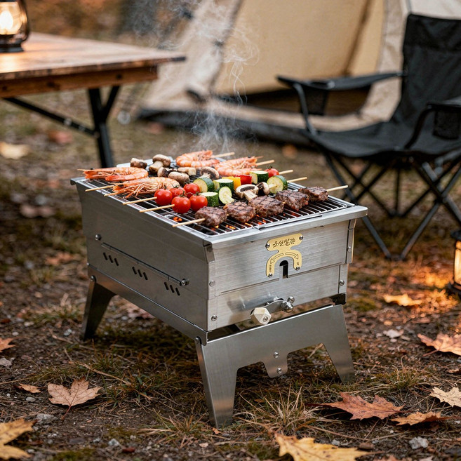 조선땔감 모션화로대 IGT화로대 바베큐그릴 캠핑 화로대, 바비큐그릴.화로대_모션화로대