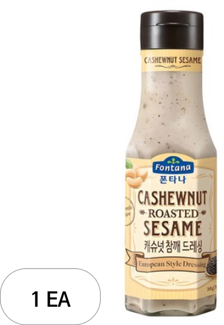 폰타나 캐슈넛 참깨 드레싱, 260g, 1개
