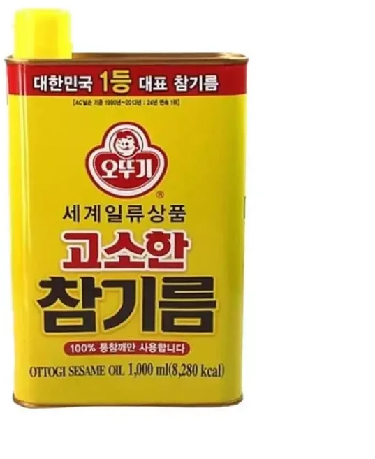 Best 오뚜기고소한참기름1000ml, 1L, 1개