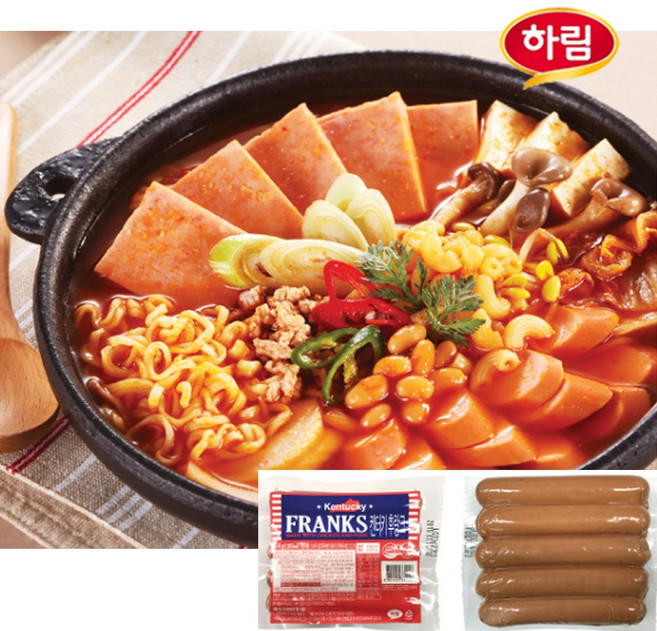 하림 켄터키 후랑크 소시지, 454g, 10개