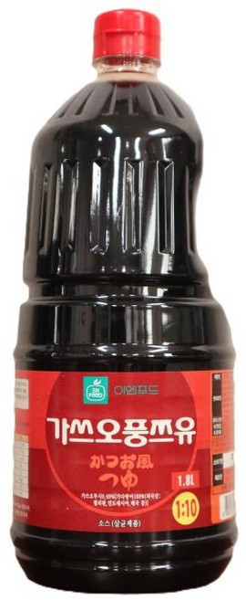 이엔푸드 가쓰오풍쯔유1.8L, 1.8L, 1개