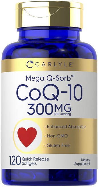 칼라일 CoQ-10 300mg 퀵 릴리즈 소프트젤, 1개, 120정