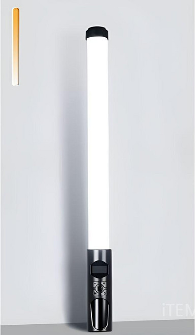 응원봉 충전식 충전식응원봉배터리 LED 콘서트 하트 모양 배터리 건전지 대용량 휴대용, RGB 상단 라이트 스틱+보관 가방