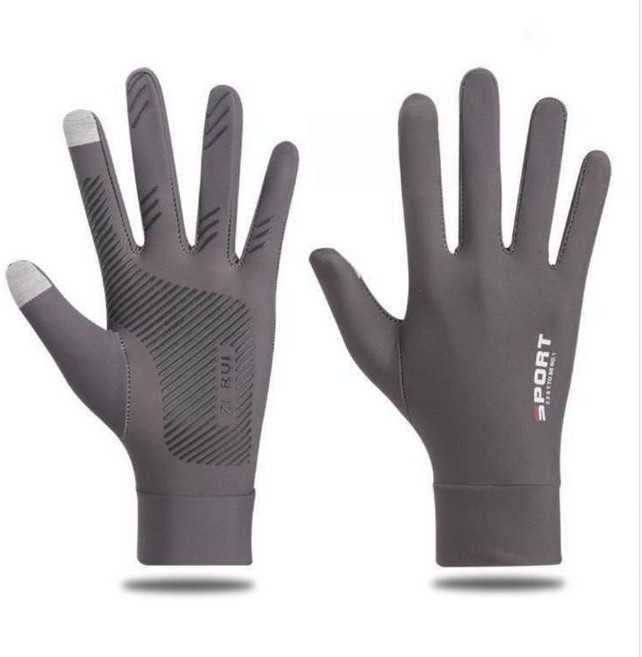 수영 다이빙 보호 서핑 장갑 내마모성 비 슬립 여성용 얇은 스노클링 수중장비 다이빙장갑, M, 그레이 - 풀 핑거