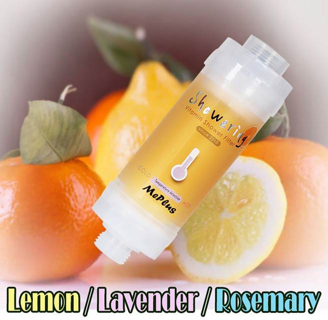 미플러스 비타민필터 *라벤더향* 샤워필터 염소제거 탄력 보습 녹물제거, 라벤더, 1개