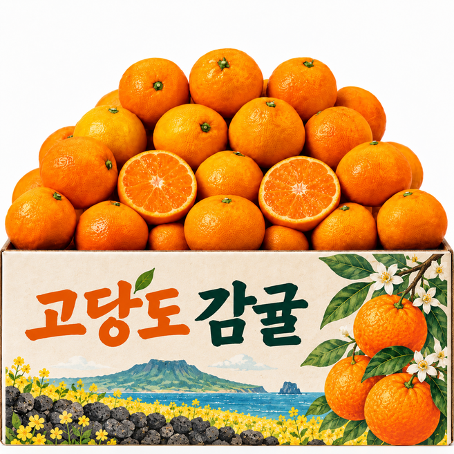 [하루100박스]15brix 고당도 제주감귤, 1박스, 10kg