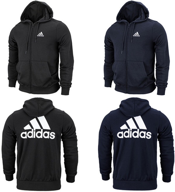 아디다스 빅로고 후드집업자켓 GK9044 GK9045