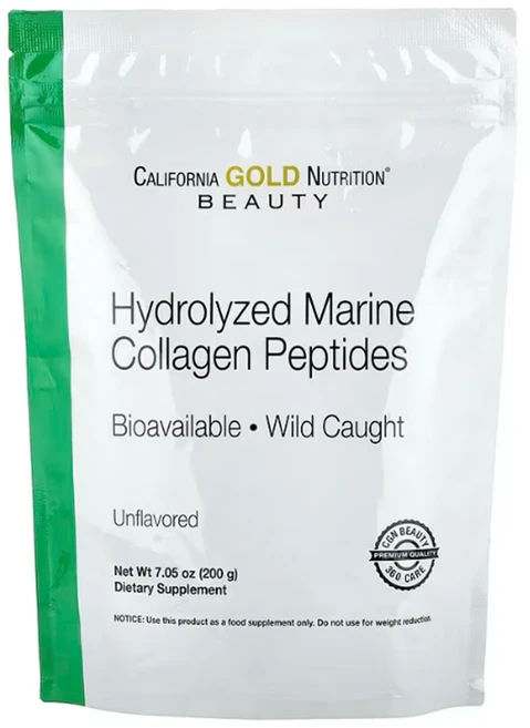 캘리포니아골드 하이드롤라이즈드 마린 콜라겐 CG땡 200g 펩티드 CGN Collagen, 1개 - 쿠팡