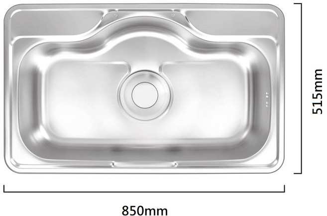 Mist 304不鏽鋼水槽, 1套