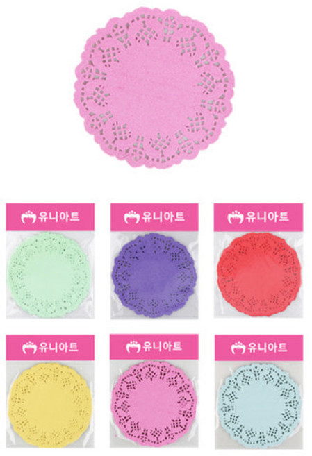 동아측기 칼라종이레이스(소), 빨강, 1개