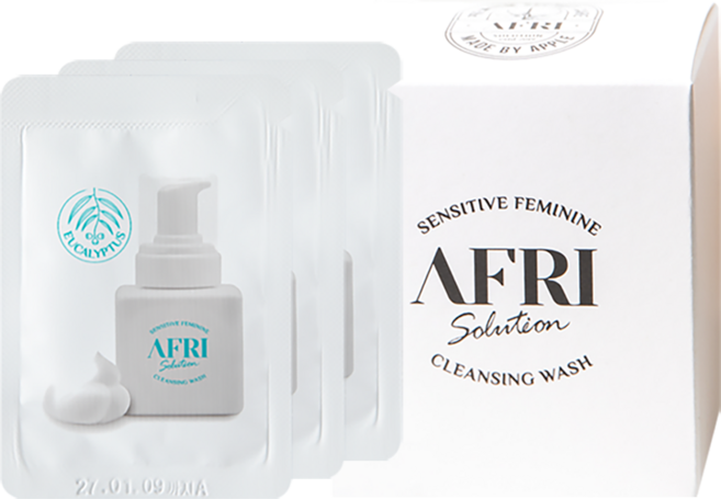 애프리 여성청결제 파우치 휴대용청결제 1BOX 천연 약산성성분 개별포장 여행용청결제 (프로폴리스 함유), 30개, 3ml