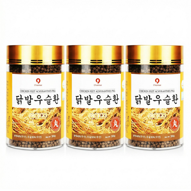 닭발 우슬환 골드 300g 3개 쇠무릎분말 건강환