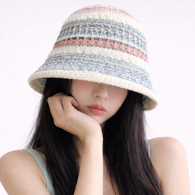 리엘림 데일리 버킷햇 얼굴소멸 벙거지 봄 여름 모자