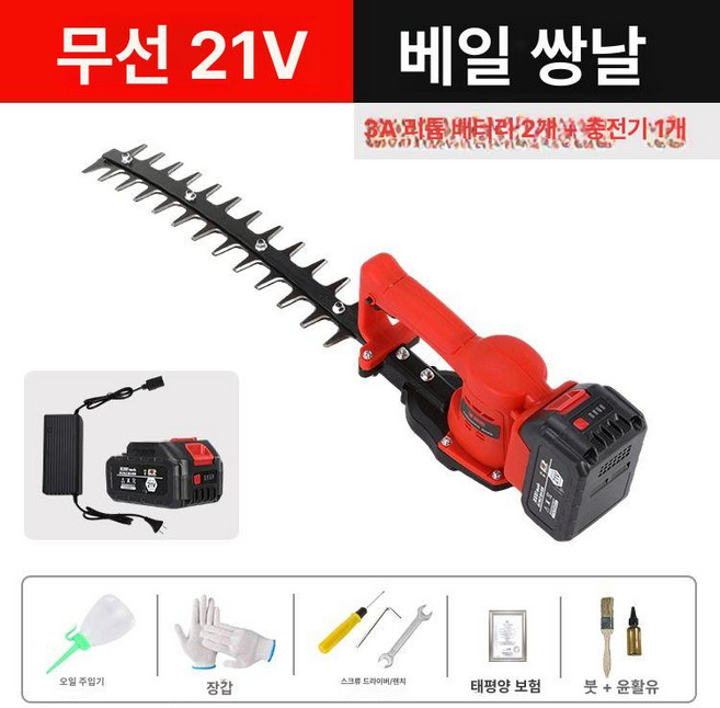 블랙앤데커 충전식 고지톱 조경 전동 장대톱 체인 전기 톱, 1개