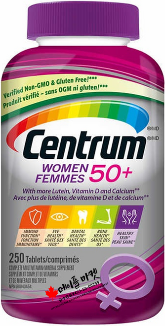 센트룸 우먼 펨 50플러스 타블렛, 1개, 250정