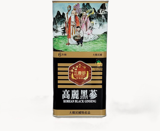 진웰빙 고려흑삼 6년근 흑삼 건흑삼 흑홍삼 특대편 10뿌리 검사품, 1개, 300g