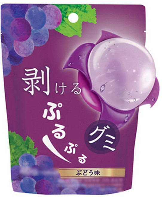 무케루 푸루푸루 구미 젤리 포도맛, 4개, 40g