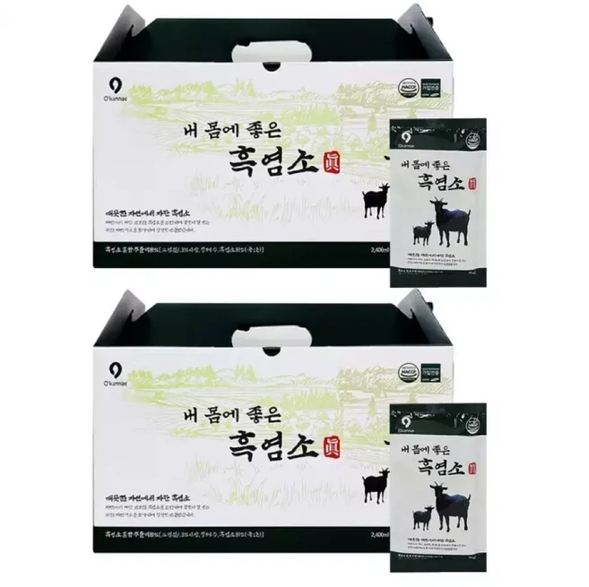 옻가네 내 몸에 좋은 흑염소 진 80ml x 30포 2박스, 1개