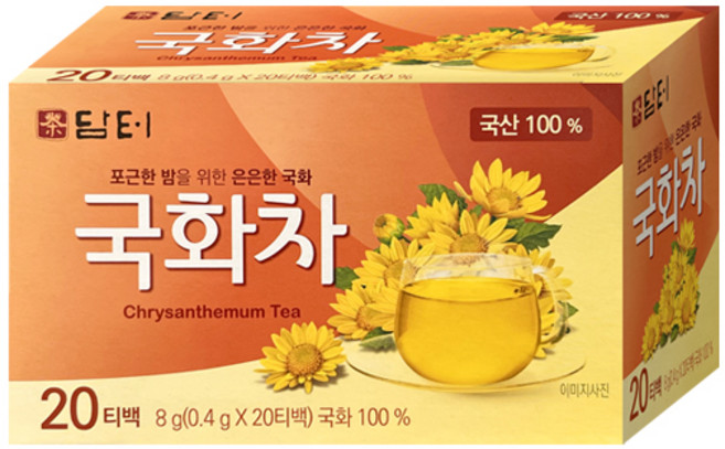담터 국화차, 0.4g, 20개입, 1개
