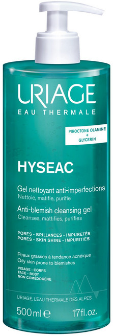 URIAGE 優麗雅 Hyseac潔顏凝露, 1個, 500ml