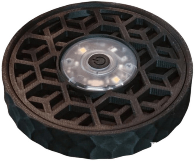 【野道家】Bell’s Camping CAMPCORD 暮光燈BB01 D-HEX 杯墊 (不含暮光燈), 碳黑色, 1個