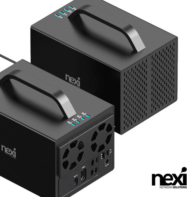 넥시 NX-274U31 USB3.1 Gen2 4Bay RAID 데이터 스토리지 케이스 - nx1439