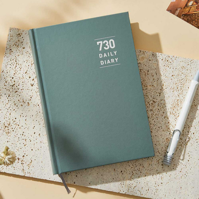 데일리 만년 다이어리 미니 인생 일기장 업무용 날짜형 업무 A5