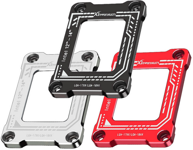 쿨앤온 인텔 12세대 13세대 14세대 LGA1700 CPU 소켓 가이드, 레드(RED), 1개