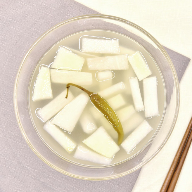 굿프렌즈 국산 재료로 만든 시원하고 아삭한 동치미 1kg 2kg 3kg 5kg, 1개