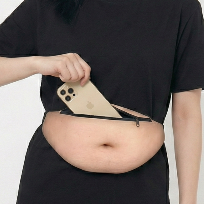 조이데이 뱃살 가방 웃긴 선물