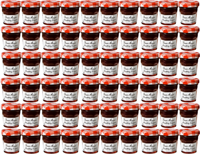 본마망 딸기잼, 30g, 60개