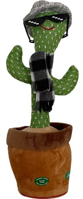 다다랜드 말하는 선인장 작동인형, 35cm, 인싸선인장, 1개