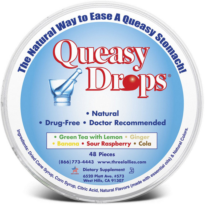 쓰리롤리즈 쿠이지 드롭 녹차 + 레몬 + 생강 + 바나나 + 사우어 라즈베리 + 콜라 48개입, 1개, 288g