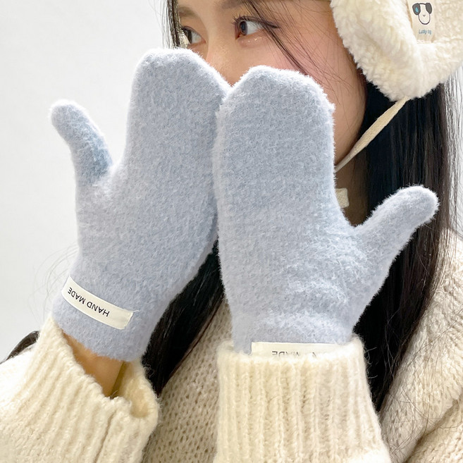 소프트캔디 벙어리장갑/장갑/니트장갑/터치장갑/겨울선물/크리스마스선물/앙고라장갑/벙어리장갑/기모장갑/손워머/겨울장갑/울장갑/핸드워머/벙어리장갑/장갑