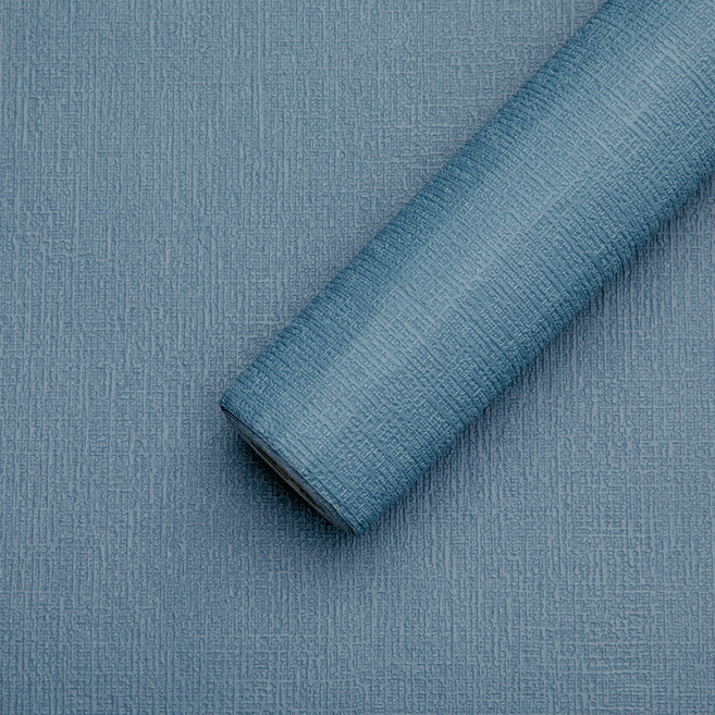 쿠셔니 붙이는벽지 셀프도배 스티커 실크벽지 도배지, 에메랄드