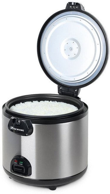 대웅 30인용 대용량 밥솥 업소용, 실버, DW-R3310