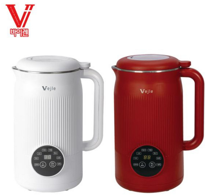 바이렌두유제조기 기절초특가바이렌 대용량 두유제조기 1.2L, 화이트