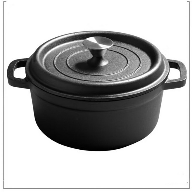 Tors 鑄鐵鍋, 1個, 雙耳28Cm燉鍋, 黑, 28cm